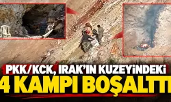 PKK/KCK, Irak'ın kuzeyindeki 4 kampı boşalttı