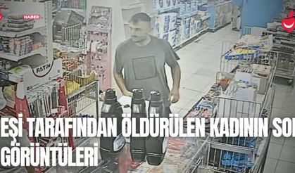Antalya'da Eşini Çalıştığı Markette Öldüren Sanığın Cinayetle İlgili Son Görüntülerine Ulaşıldı