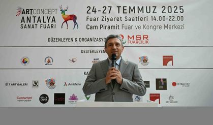 Artconcept Antalya Sanat Fuarı bu yıl ilk kez açıldı