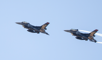 SOLOTÜRK, Ankara semalarında 30 Ağustos provası yaptı