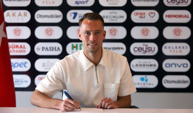 Antalyaspor, Hollandalı Oyuncu Van De Streek ile Sözleşme Uzattı