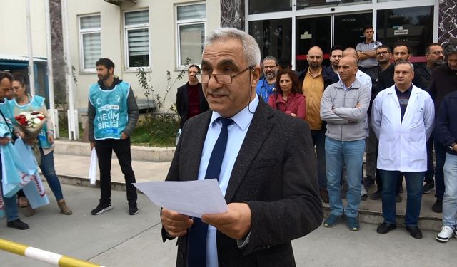 Doktora Darp Sonrası Hastanede İş Bırakma Eylemi