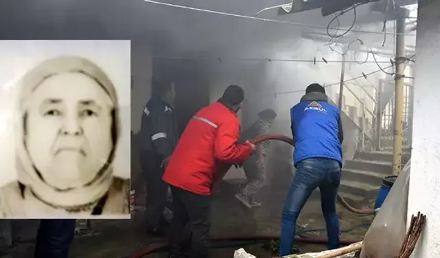 Felçli Kadın Evinde Çıkan Yangında Hayatını Kaybetti