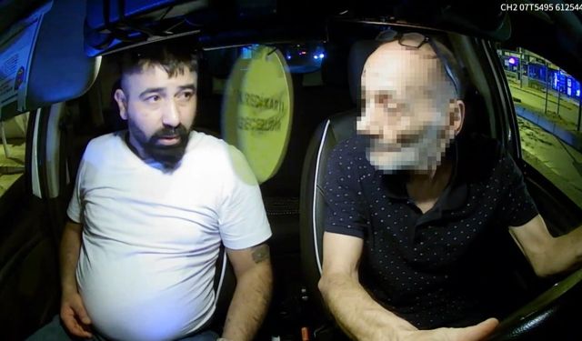 Taksiyi gasbedip kaçtı 9 km sonra kaza yapınca yakalandı