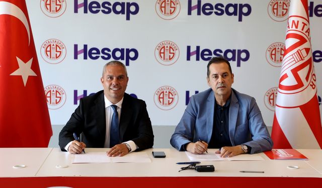 Antalyaspor’un yeni isim sponsoru Hesap.com oldu
