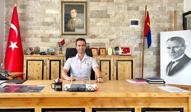 Kaş İlçe Jandarma Komutanı görevine başladı
