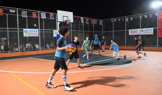 Kumluca’da 3x3 Sokak Basketbolu heyecanı başladı