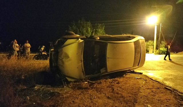 Manavgat’ta çarpışan iki araçta 3 kişi yaralandı