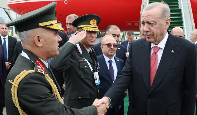 Erdoğan, Azerbaycan Fuzuli’de Ekonomik İşbirliği Zirvesi’nde