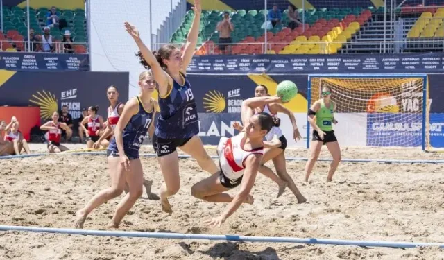 17 Yaş Altı Plaj Hentbolu Avrupa Şampiyonası Alanya’da başladı