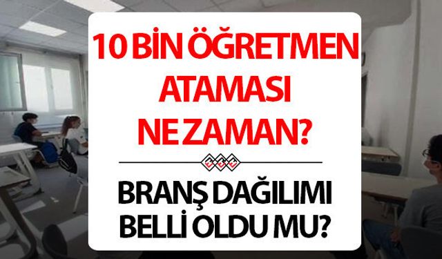 AGS ile 10 Bin Öğretmen Ataması! Tarih Belli Oldu mu?
