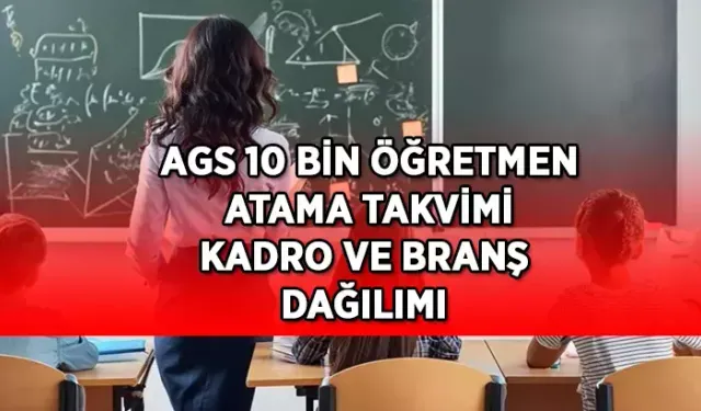 10 bin öğretmen ataması ne zaman? İşte MEB’den son açıklama