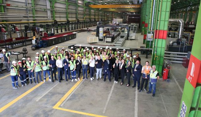 CW Enerji Antalya OSB’de yeni alüminyum çerçeve tesisi açtı