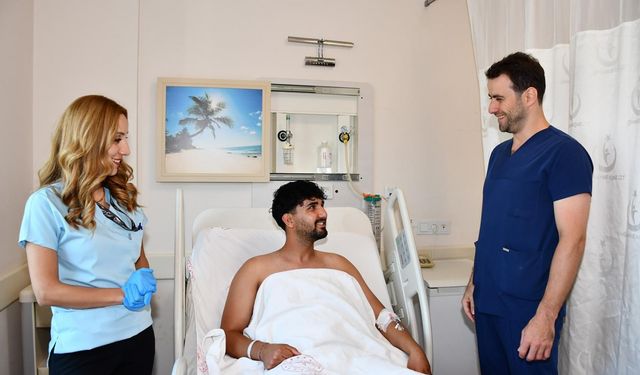 Trafik kazasında tesadüfen fark edilen kist başarıyla alındı