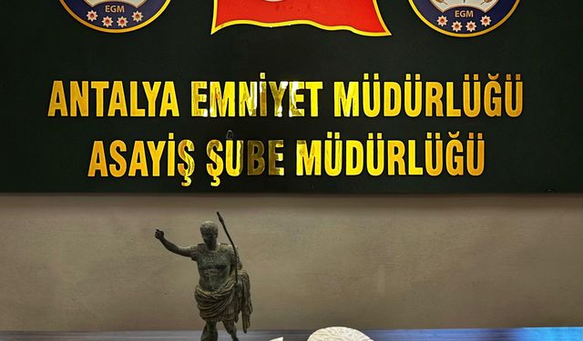 Antalya’da tarihi eser dolandırıcılığı: 2 tutuklama