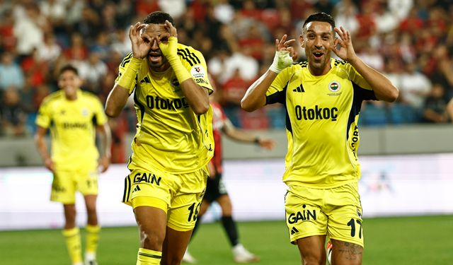 Fenerbahçe deplasmanda Gençlerbirliği’ni 3-1 yendi