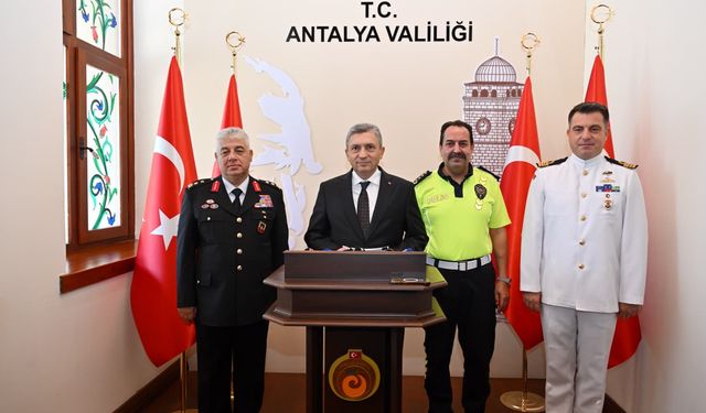 Antalya’da asayiş ve güvenlik toplantısı yapıldı