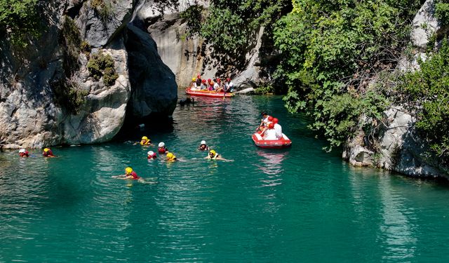 Göynük Kanyonu yazın serin ve maceralı kaçış rotası
