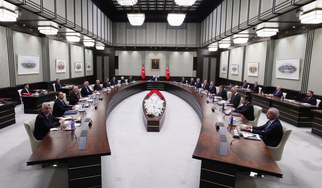 Cumhurbaşkanlığı Kabinesi Erdoğan başkanlığında toplandı