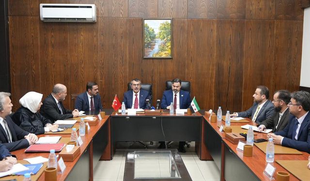 Milli Eğitim Bakanı Tekin Suriye’de resmi ziyarette