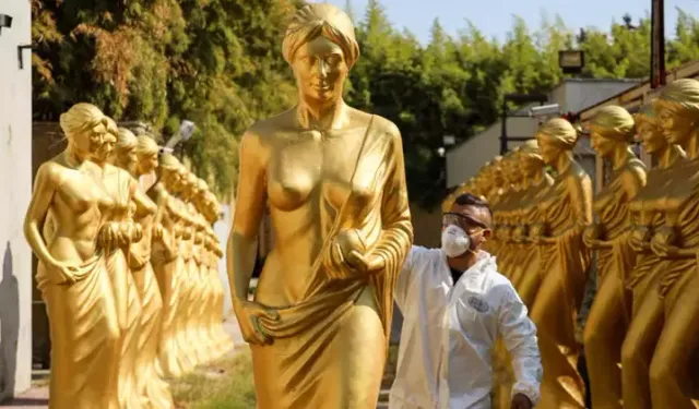 Altın Portakal 62 Venüs Heykeliyle Antalya’yı süslüyor