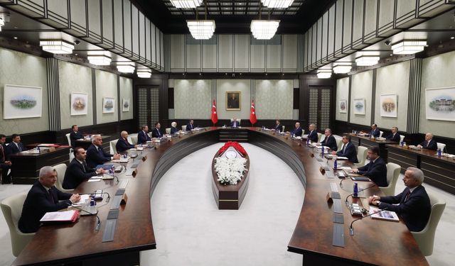 Cumhurbaşkanlığı Kabinesi Külliye’de toplandı