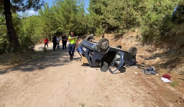 Muğla’da uçurumdan düşen otomobilde anne ve oğlu öldü