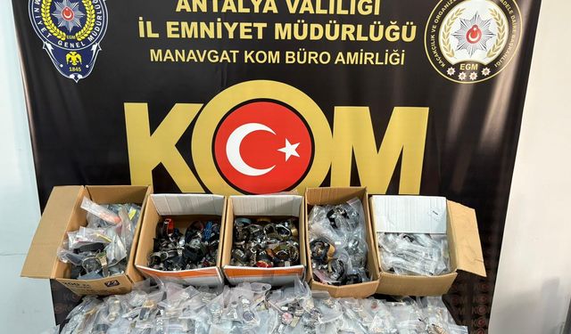 Antalya'da kaçakçılık ve organize suçlarla mücadele sürüyor