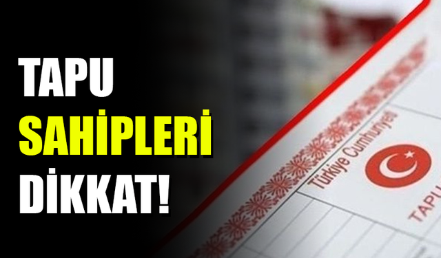 Tapuda düşük bedel beyanına rekor ceza geliyor