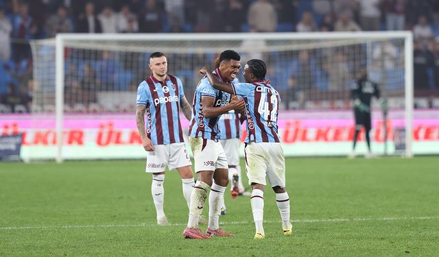 Trabzonspor evinde Eyüpspor'u 2-0 yendi