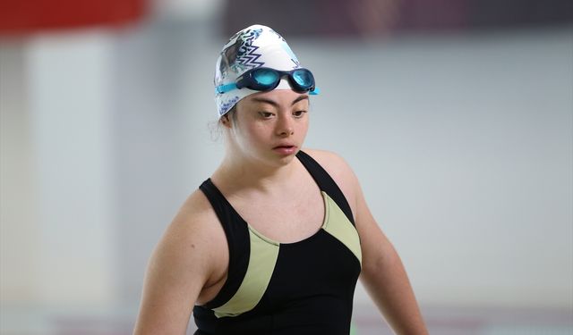 Down sendromlu Ceylin Avrupa için kulaç atıyor