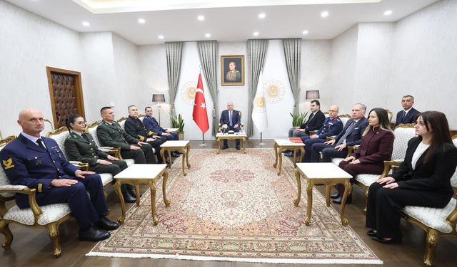 Bakan Güler, Öğretmenler Günü’nde personeli kabul etti