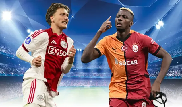 Galatasaray, Şampiyonlar Ligi’nde Ajax’a konuk oluyor!