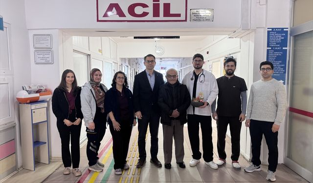 Antalya’da kalbi duran 85 yaşındaki adam hayata döndü