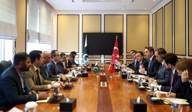 Bakan Bayraktar, Pakistan Enerji Bakanı ile görüştü