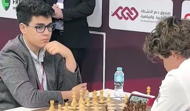 Carlsen’den 14 yaşındaki Yağız Kaan Erdoğmuş’a övgü