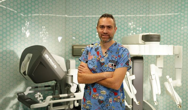 Robotik cerrahi çocuklarda açık ameliyatın yerini aldı