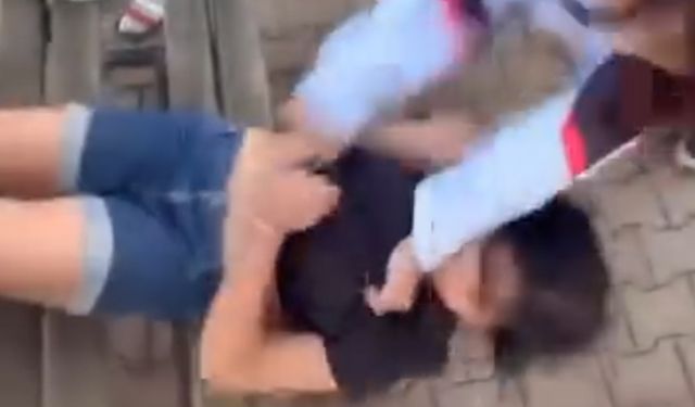 Serik’te okul bahçesinde kız öğrenciye akran şiddeti