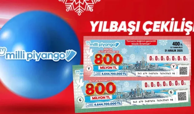 Milli Piyango yılbaşı çekilişi ne zaman açıklanacak?