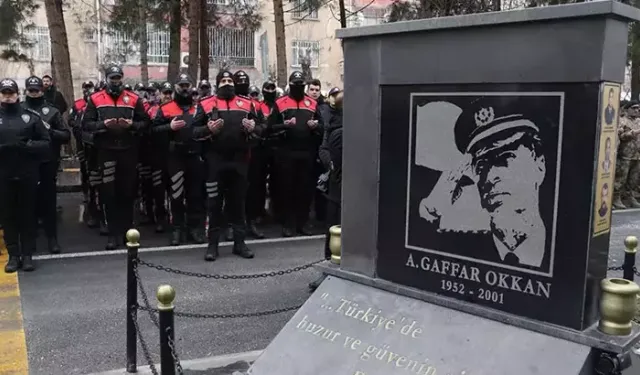 Şehit Emniyet Müdürü Ali Gaffar Okkan anıldı