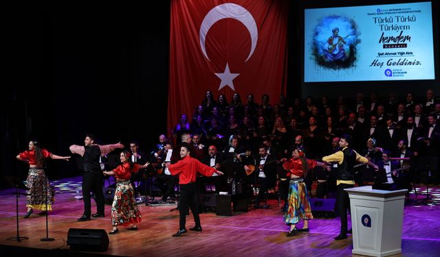 Antalya’da “Türkü Türkü Türkiyem Hemdem” konseri