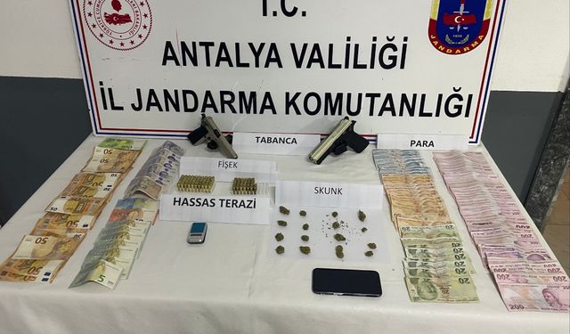 Manavgat’ta uyuşturucu operasyonu: 1 gözaltı