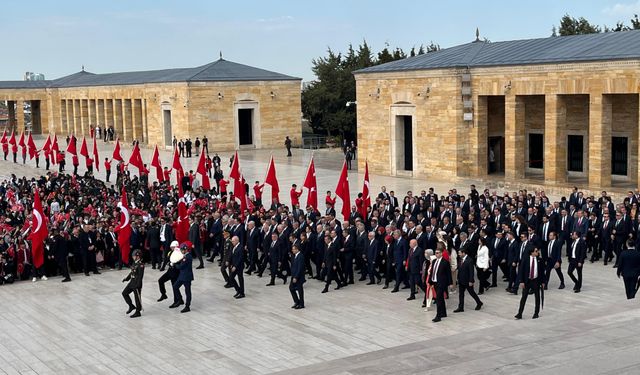 Anıtkabir’i 2025’te 8,2 milyon kişi ziyaret etti