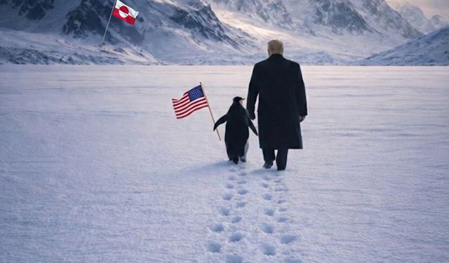 Beyaz Saray’dan Trump ve penguenli Grönland paylaşımı