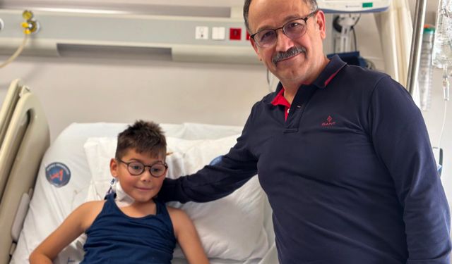 Dedesinden torununa hayat: 11 yaşındaki Bekir’e böbrek nakli