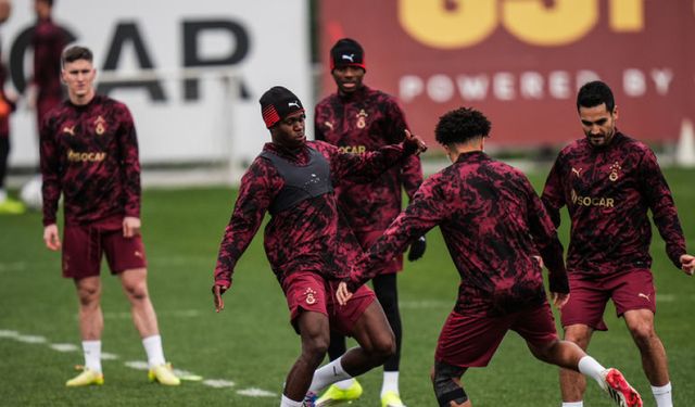 Galatasaray, Manchester City maçı hazırlıklarını tamamladı