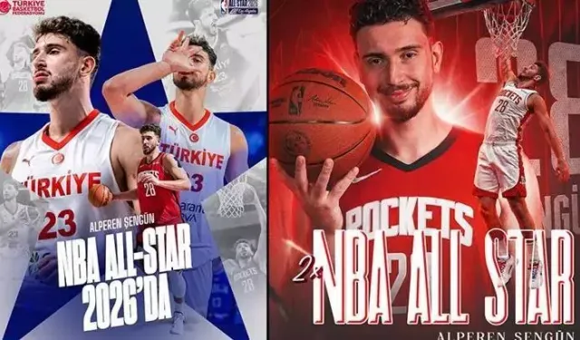 Alperen Şengün All-Star’da bir kez daha tarih yazdı