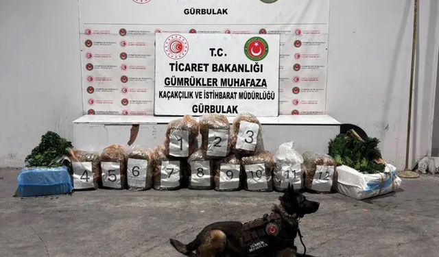 Ağrı’da TIR’da 51 kilo esrar ele geçirildi