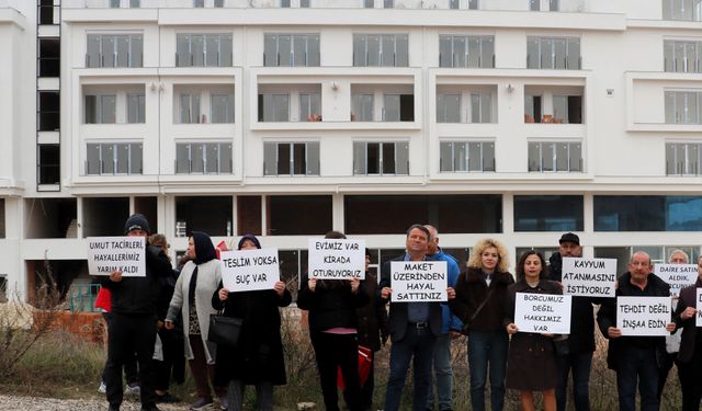 Antalya’da lüks konut projesinde teslimat gecikmesi tepkisi