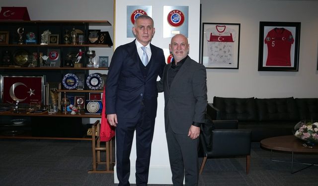 Bodrum FK Başkanı Taner Ankara’dan TFF ziyareti